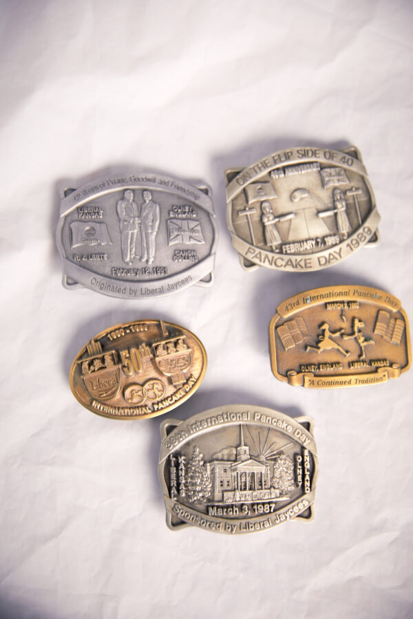 Pancake Day Belt Buckles